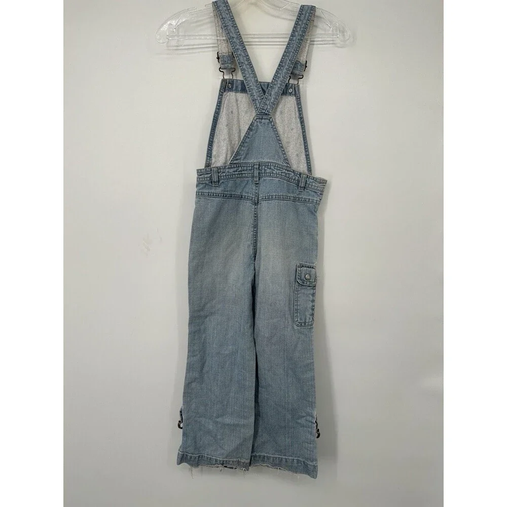 Vintage Old Navy Blue Jeans Straight Leg Carpenter  Overalls‎ Y2K 90's Unisex 6